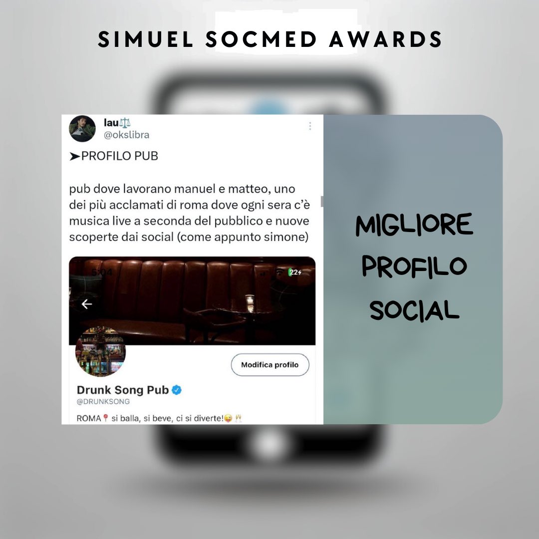 Si aggiudica il premio

📱 Migliore Profilo Social (Non Personaggio)📱

<a href="/okslibra/">lau⚖️</a>!