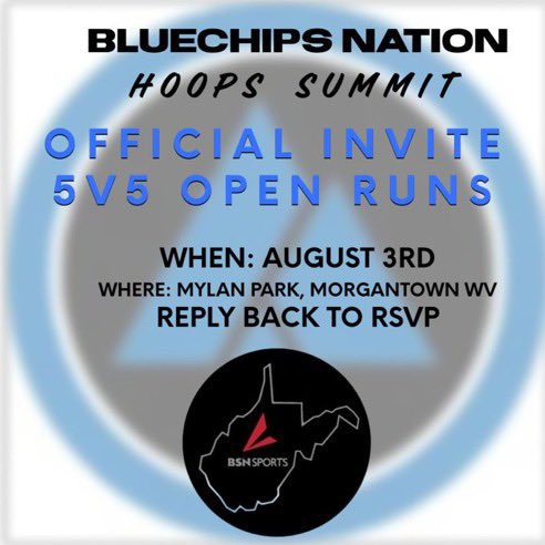 Thanks for the invite <a href="/BlueChipsNation/">BlueChips Nation Hoops</a>