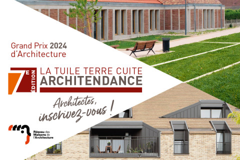 J-30 POUR S’INSCRIRE A LA 7EME EDITION DU CONCOURS LA TUILE TERRE CUITE ARCHITENDANCE archiliste.fr/actualites/fft…
