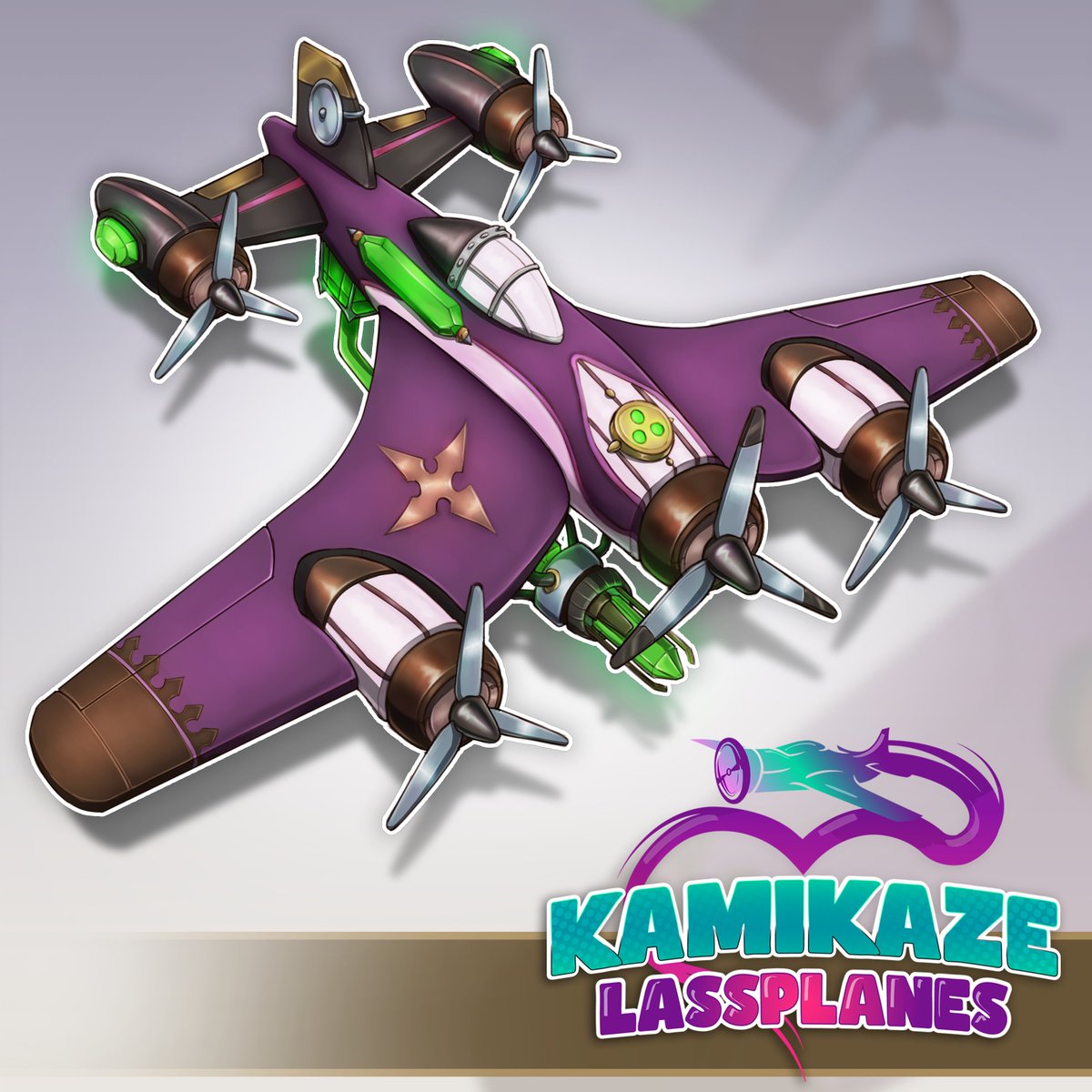hexemori's tweet photo. Today I'd like to show first concept I did for Kamikaze Lassplanes: Albatrosse warplane! ✈️💥

Concept art of a warplane called Albatrosse, based on a human form of the main character (Alba) from Kamikaze Lassplanes.

as link for more: https://t.co/OXQU5XIkrj

#gameart #gamedev https://t.co/kuuByEl9Gn