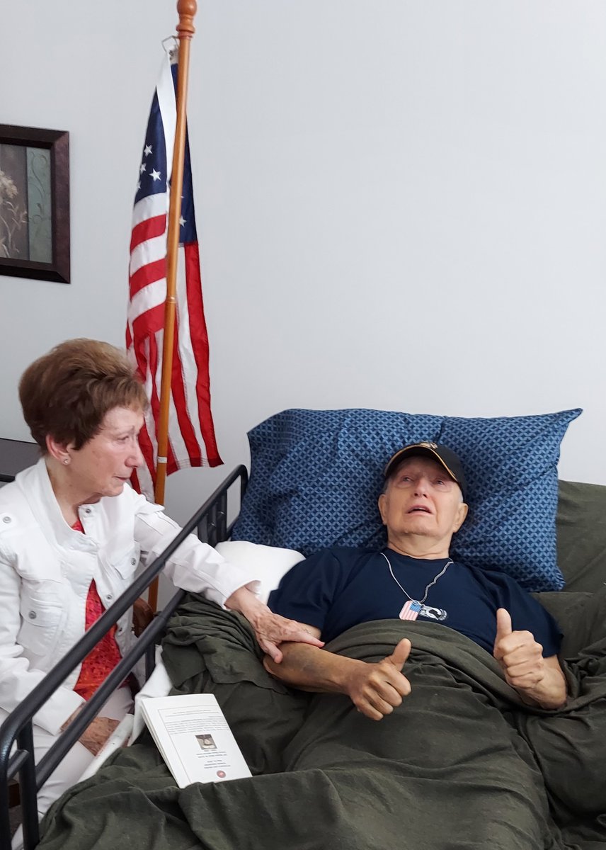 Pride in Service!

The Honor Ceremonies our volunteers do around the country are such meaningful events. 

Despite the veterans being in hospice care, their pride in service is evident. They served us – at veteranlastpatrol.org – we continue to serve them.