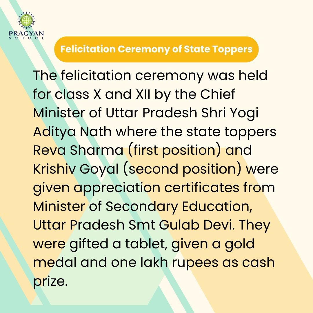 Pragyan School, Greater Noida tweet media