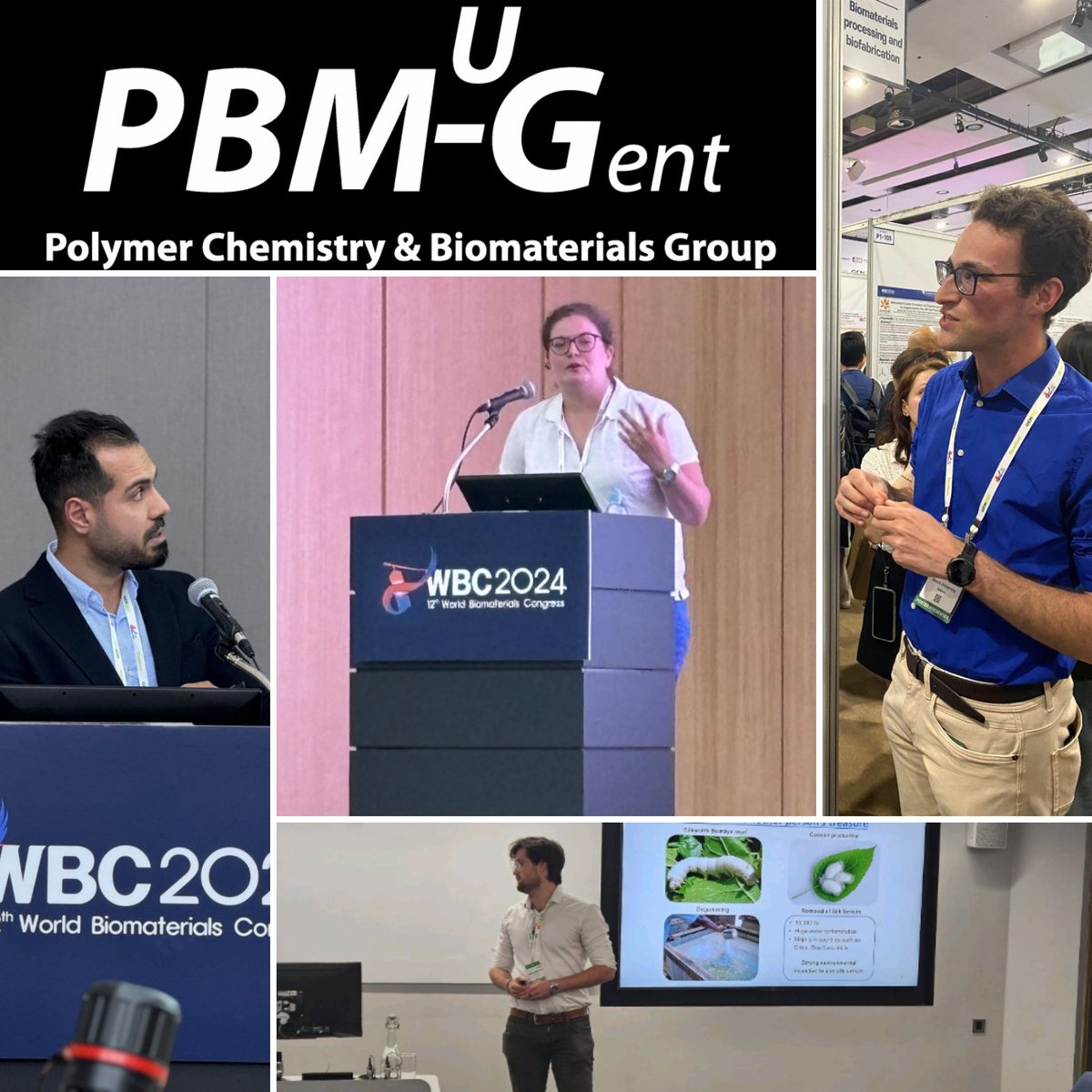 ... I have the pleasure, honor and privilege of heading the PBM research group <a href="/ugent_fwe/">UGent Wetenschappen</a> <a href="/ugent/">UGent</a>, since 2006 ... the older, or is it the more experienced, I get, the more I enjoy our young talents representing our group ...

#science #polymer #weareugent #3Dprinting