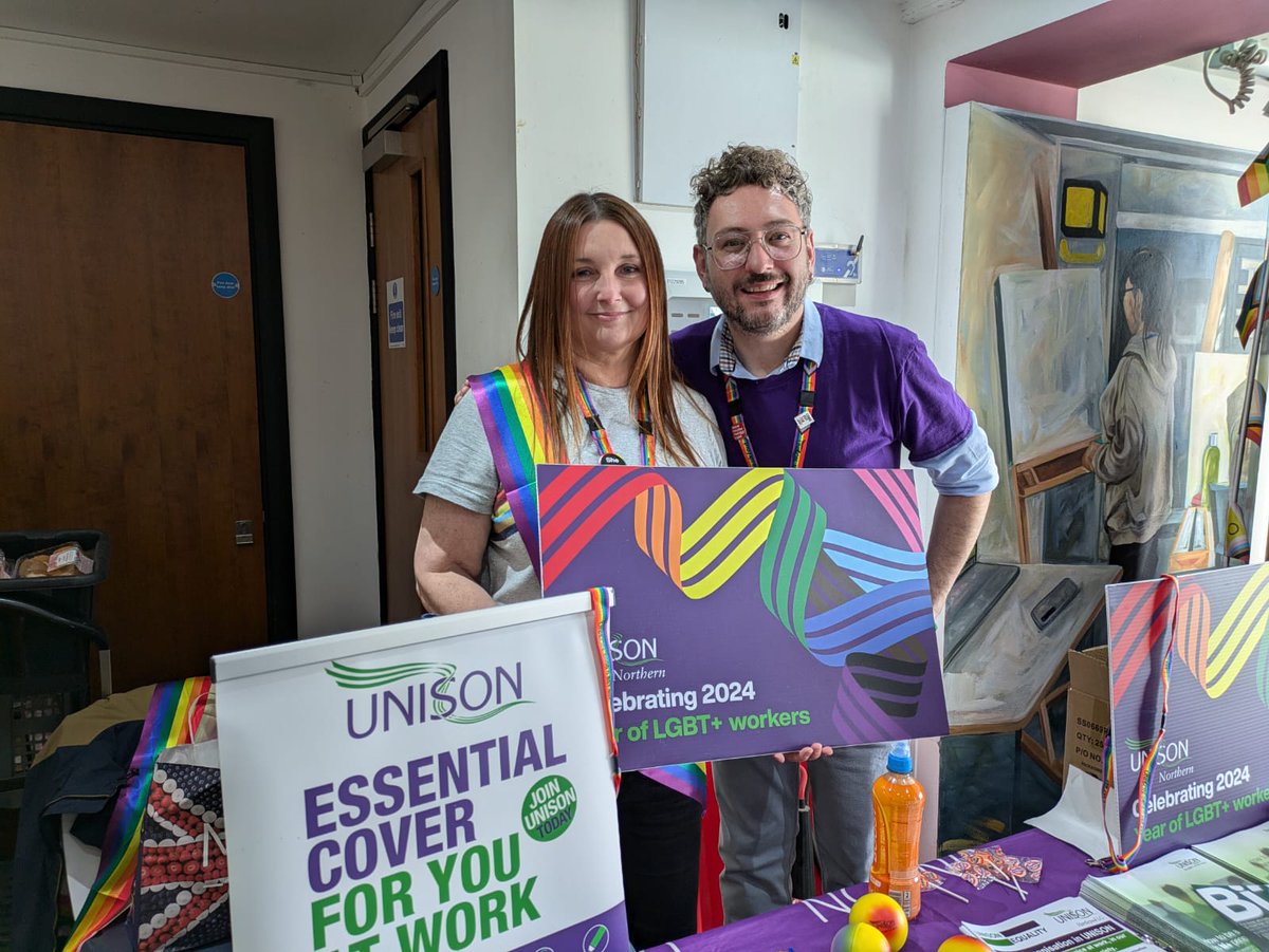 UNISON Northern tweet media