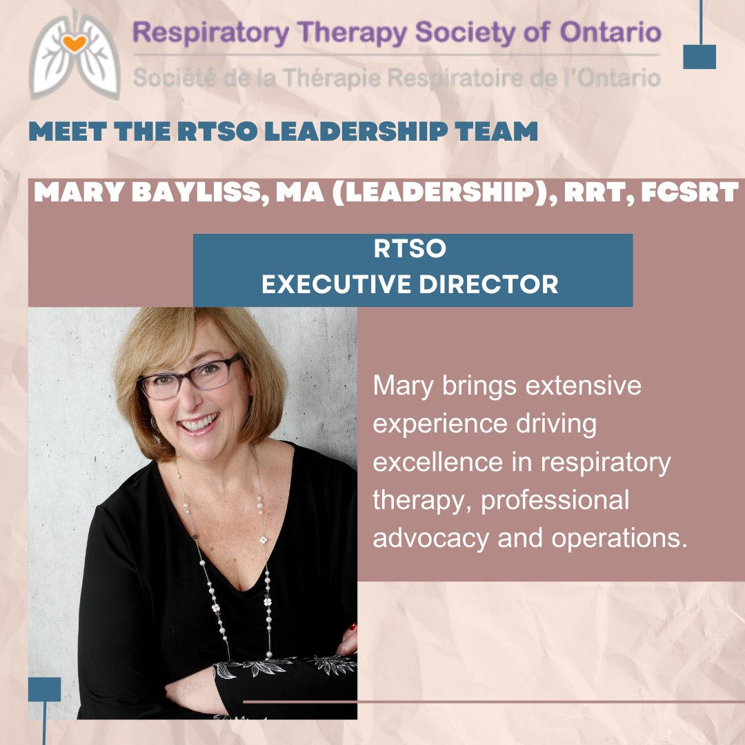 Meet the new RTSO Executive Director !