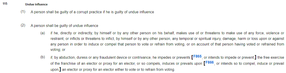 RippleglenT's tweet photo. @AshenRosey @WillJH21 You gotta start standing up to your family Ash, stop letting them walk all over you. It's majorly illegal (prison time) to threaten someone into voting for a specific party.  They ain't gonna kick you whilst they can sponge money off of you with no recourse. https://t.co/IrGoBkrwHs