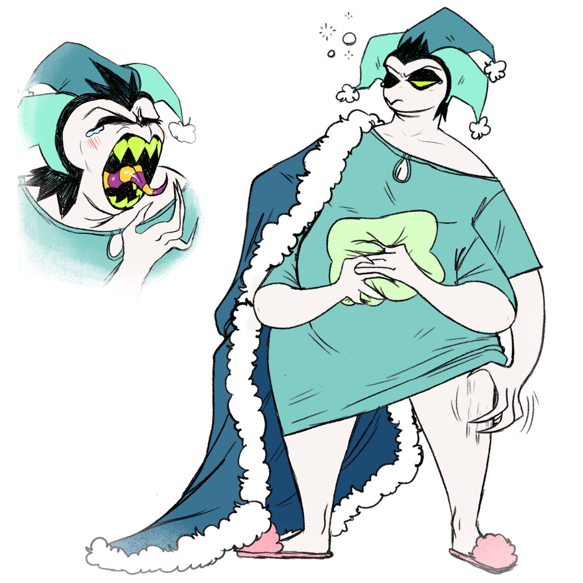 sensitive_clown's tweet photo. Sleepy moneyfucker ;)
#HelluvaBoss #HelluvaBossFanart #HelluvaBossMammon #HelluvaBossFanartMammon #Mammon #fanart #art https://t.co/ApYMnnz1Wa
