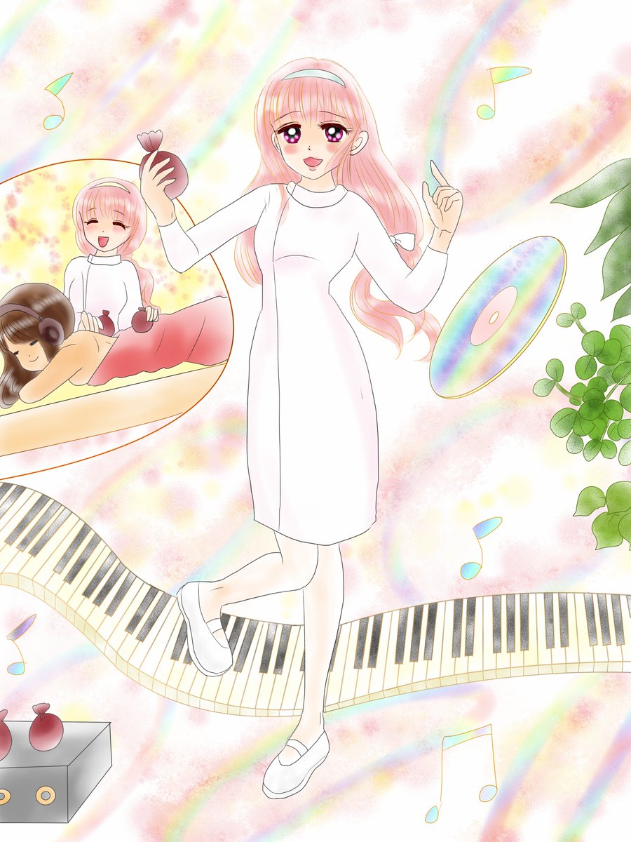 #ピアノの日
時間が過ぎてしまいましたが
福娘童話集さまの職業紹介で昔描かせていただいた
「サウンドヒーリングファシリテーター」というあまり聞きなれない職業の紹介漫画です(●'ω`●)
どちらかというとスピリチュアル寄りのお仕事です 