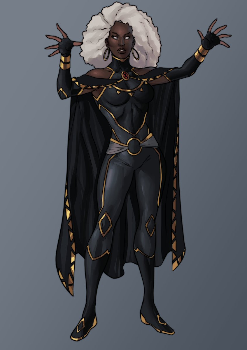 StellarAvenger's tweet photo. One of my Storm redesigns https://t.co/O5VOA0SBSG