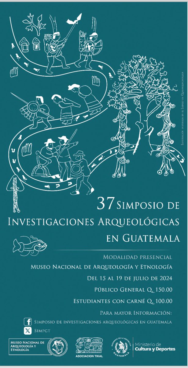 El 15 de julio, en nuestro querido Museo Nacional de Arqueología y Etnología regresa el Simposio de Investigaciones Arqueológicas en Guatemala