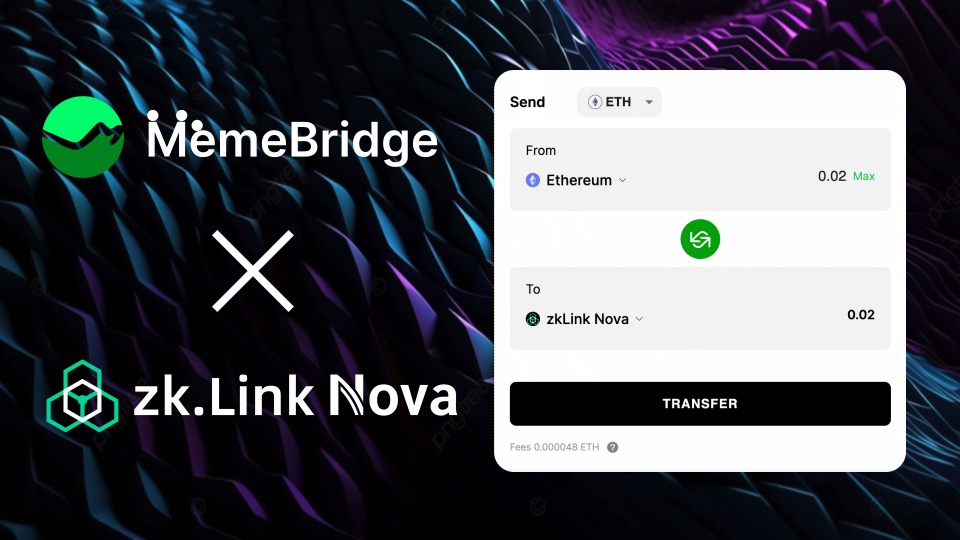 MemebridgeB's tweet photo. 🌈zkLink Bridge
 We joined the zklink ecosystem @zkLink_Official
Now you can bridge #ETH with #zklink  via MeMeBridge. 
👉:https://t.co/IpN7wqmg9K
#CrossChain #zklink https://t.co/rXpFe0ORHw