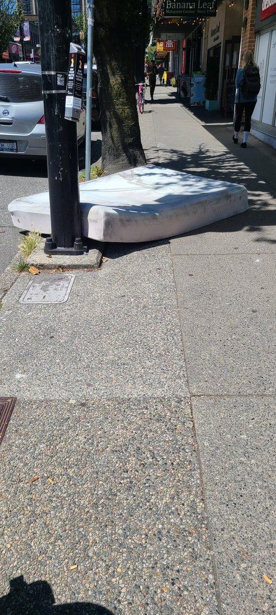 Marquis Wine Cellars (@marquiswinecell) on Twitter photo The mattress is still on the sidewalk 1033 Davie. Take care of the basics <a href="/CityofVancouver/">City of Vancouver</a> <a href="/MikeKlassen/">Mike Klassen 麥嘉信 🇨🇦</a> <a href="/sarahkirby_yung/">Sarah Kirby-Yung 楊瑞蘭</a> <a href="/PeterMeiszner/">Peter Meiszner</a> The mattress is still on the sidewalk 1033 Davie. Take care of the basics <a href="/CityofVancouver/">City of Vancouver</a> <a href="/MikeKlassen/">Mike Klassen 麥嘉信 🇨🇦</a> <a href="/sarahkirby_yung/">Sarah Kirby-Yung 楊瑞蘭</a> <a href="/PeterMeiszner/">Peter Meiszner</a>