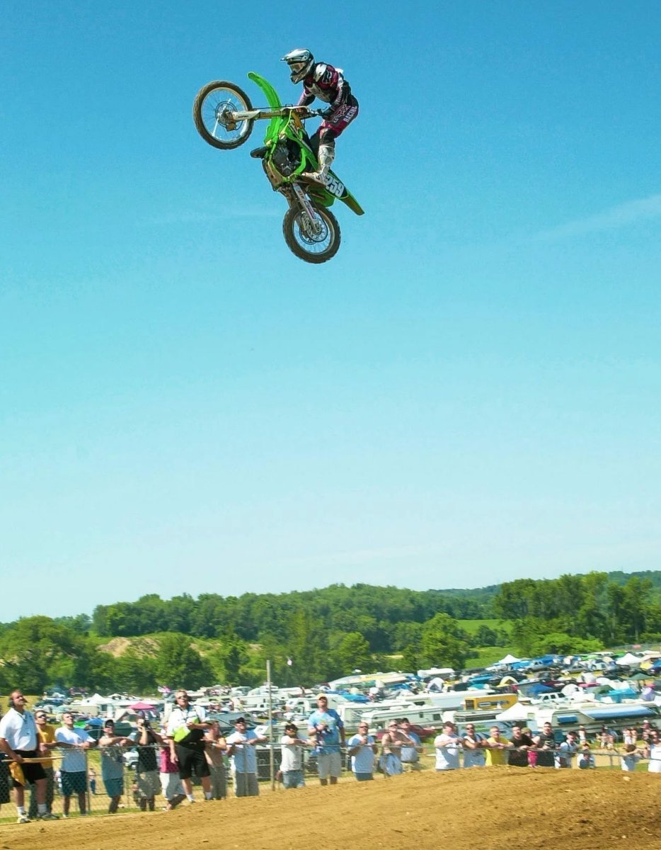 dmxsradio's tweet image. We really had no idea at the time just how much this man would change the sport forever. The Leap photo was just one of many to chronicle his legacy 2️⃣5️⃣9️⃣ #Redbud