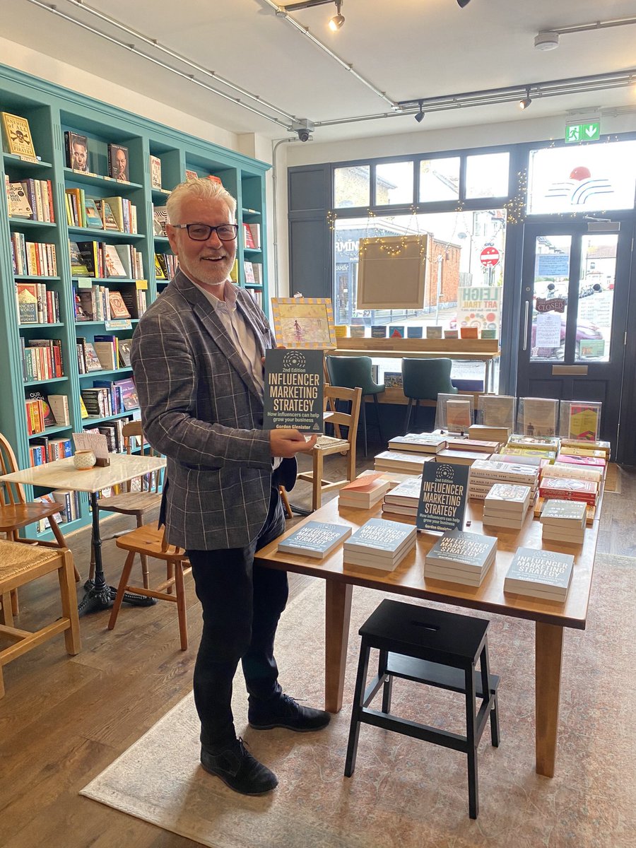 Great to see my second edition of influencer marketing strategy published this week with  two book events one in London and the other at Read on Sea bookstore #newbook #author #booklaunch #socialmedia #InfluencerMarketing <a href="/KoganPage/">Kogan Page Publishing</a> #influencer