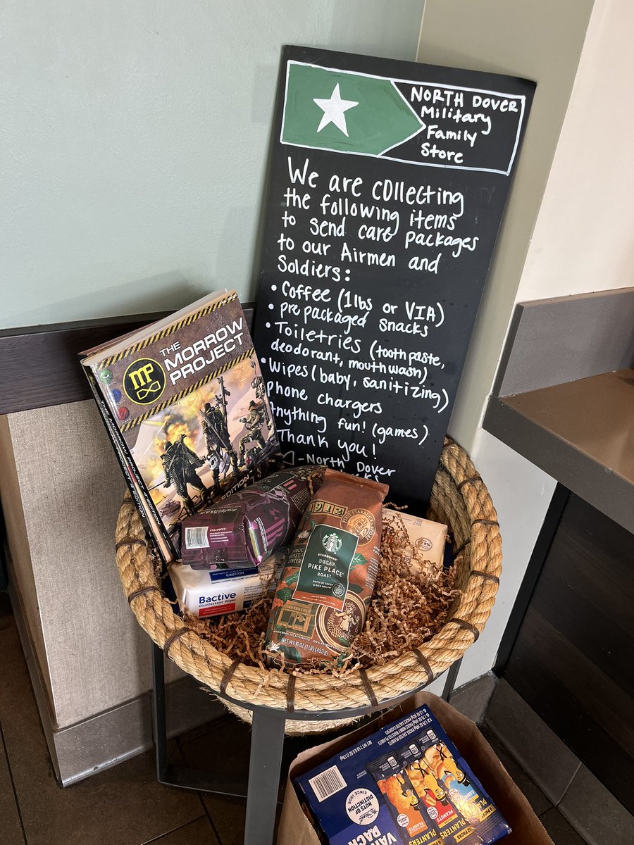 MorrowProject's tweet image. A couple of books going out to the troops!