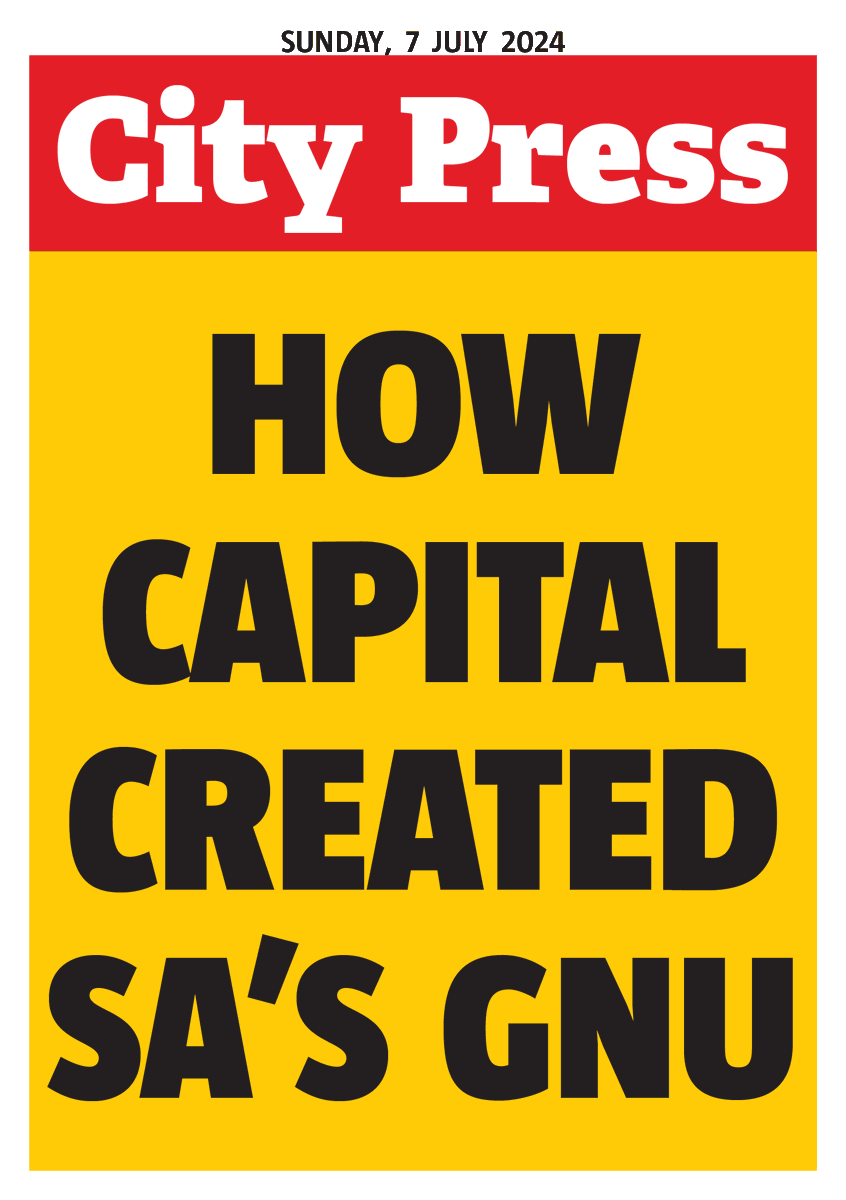 FredKhumalo's tweet photo. @City_Press How big business, and not ordinary voters, actually created the Government of National Unity https://t.co/xObrkUqLSY