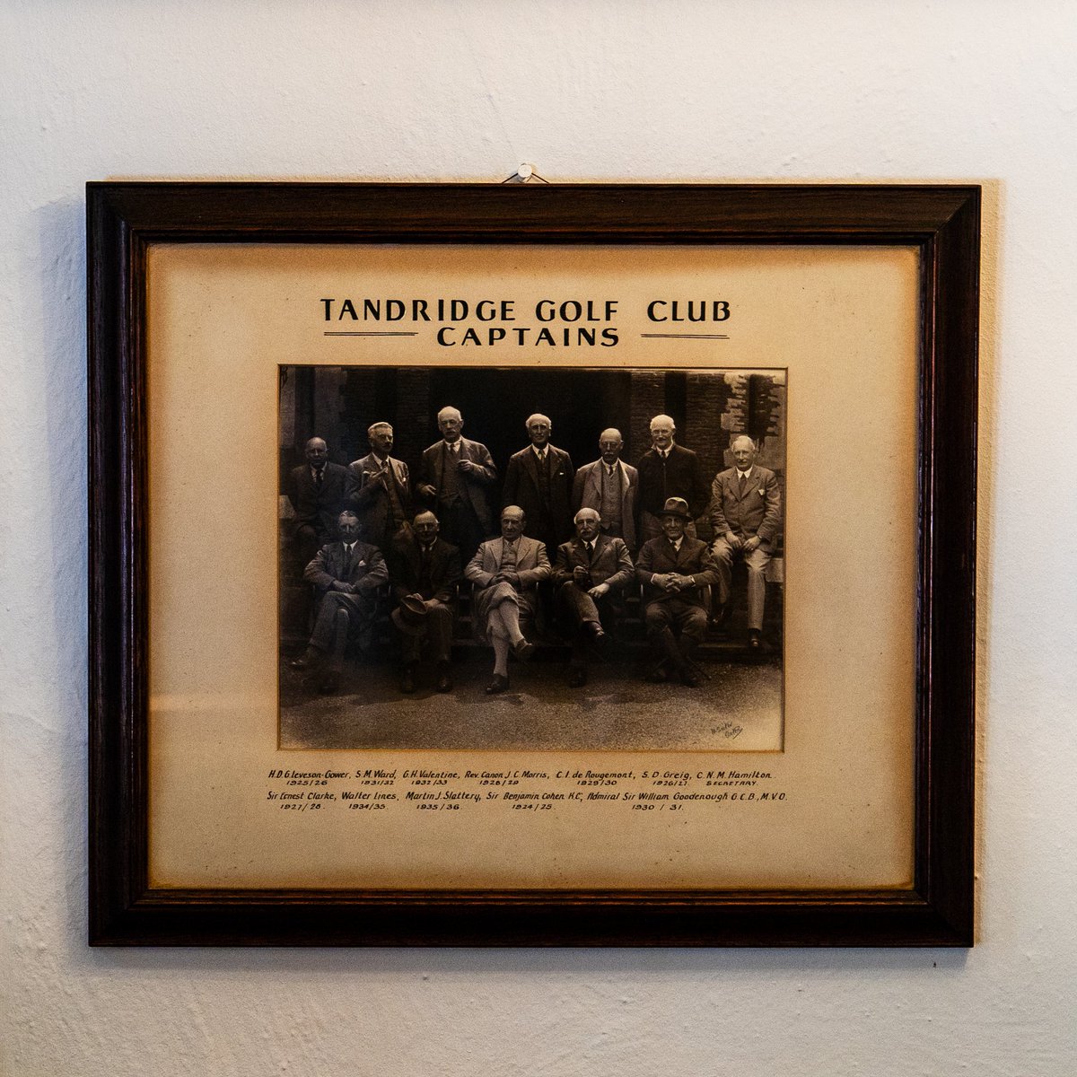 Our centenary year makes one think of those members from generations before us who have helped shape the club that we enjoy today.