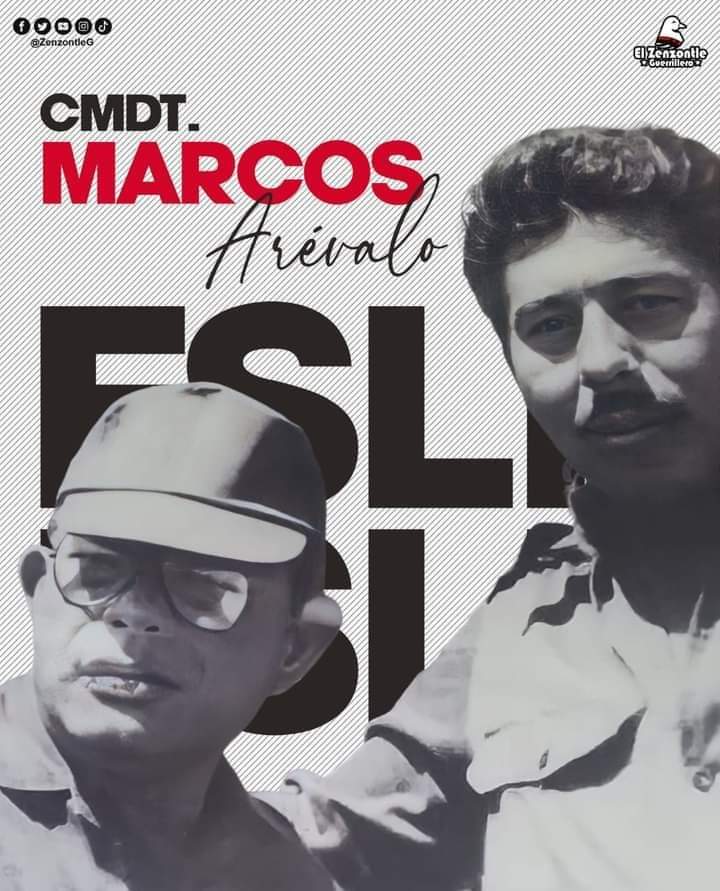 Un #6Julio paso a otro plano de Vida, el Cmdt. Marcos Herminio Arévalo, quien fue uno de los líderes en defensa de la Revolución, durante varios años caminó a la derecha del Cmdt. Tomas Borge, quien sentía un gran aprecio por "Marcon".