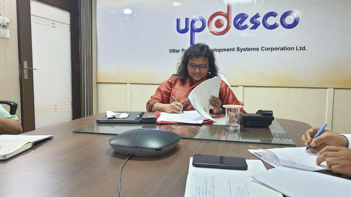 updesco's tweet photo. 🔔 Proud moment for UPDESCO as we enter into an MoU with Bhashini! This collaboration will harness the power of language tech to create more accessible digital solutions. Stay connected for updates on our journey towards a smarter, inclusive future. #UPDESCO #Bhashini
@_BHASHINI https://t.co/pcv8shxqvt