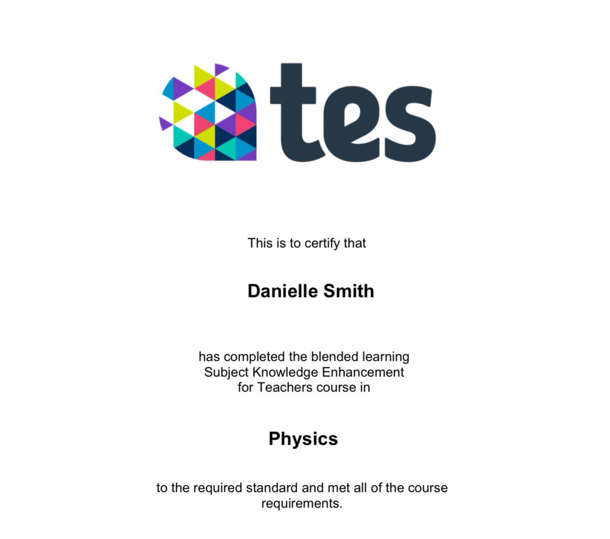 I’m thrilled to share that I’ve successfully completed my physics course! 🎓✨

Onward and upward to new challenges and opportunities!

#AchievementUnlocked #Physics #LearningJourney #Education #FutureGoals