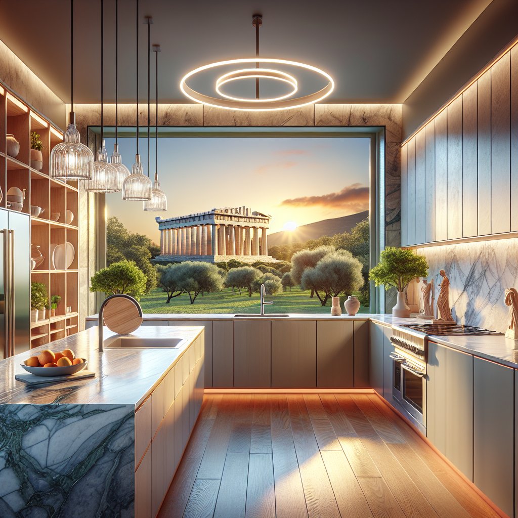 CountertopsMore's tweet image. Experience Parthenon grandeur with our marble countertops. Add a hint of ancient beauty and modern craftsmanship to your home. #MarbleMagnificence #KitchenMasterpiece 🏛✨🍽