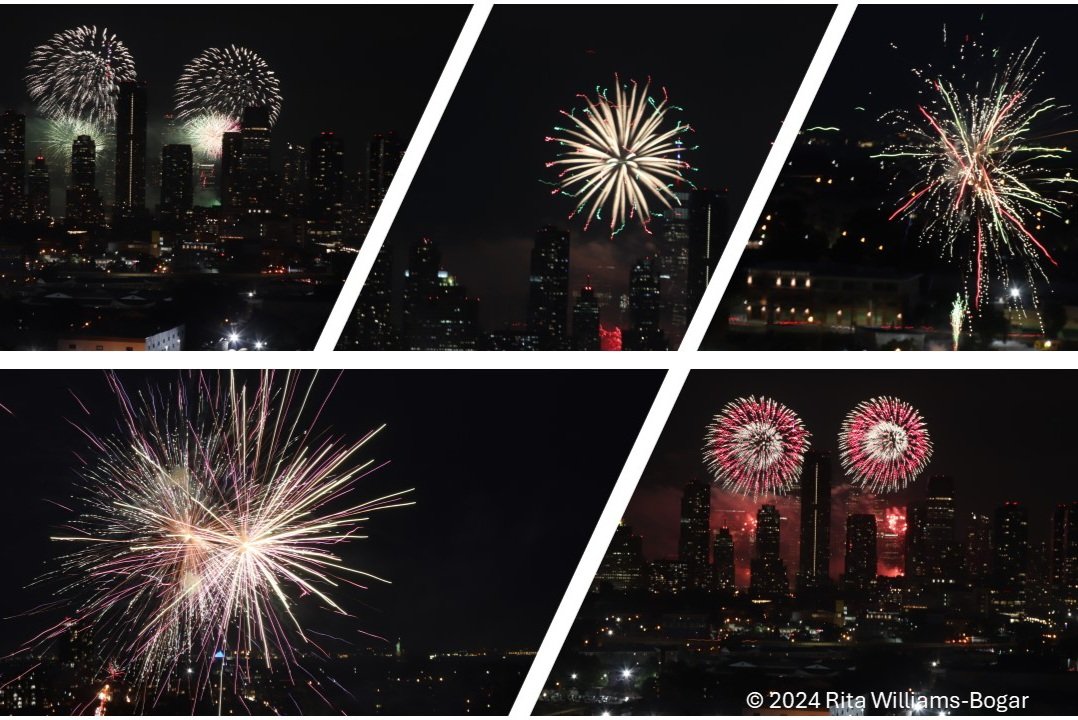 PersDevSolu's tweet image. My 1st attempt at capturing fireworks, July '24. Shout out to my photography teacher for encouraging me to be creative using manual. F11, ISO 200, 1'6, Bulb, image stabilization off, 18mm lens.  TY Mia Riker-Norrie for hosting on your rooftop. Looking forward to honing my skills.
