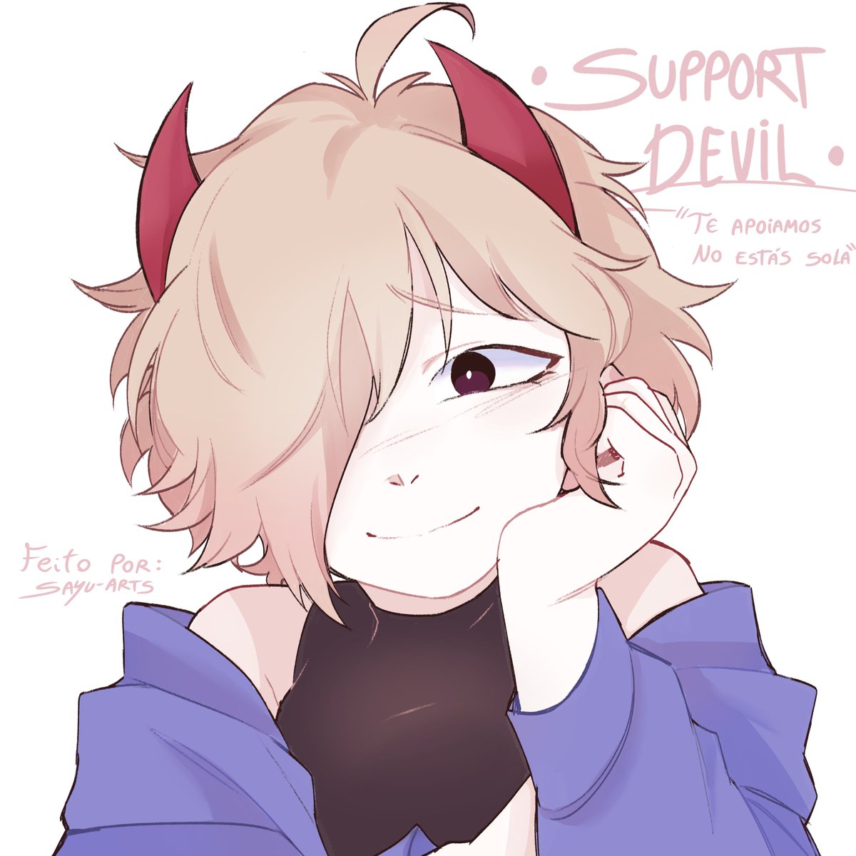 SayuuArts's tweet photo. @saturnszx0 Te apoyamos Devil, eres una persona muy valiente y fuerte por pasar por esto, mereces mucho amor y cariño.
mi amigo T01 y yo hacemos estas artes
Te queremos mucho Devil, no estás sola<3 #SupportDevilExodus https://t.co/HIJBsRohK1