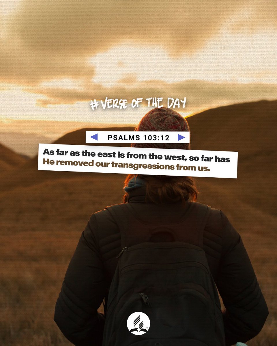 jhadventist's tweet photo. Let this truth sink in today: God’s forgiveness knows no bounds. Let’s pray for a heart that embraces His grace and extends it to others.
#BlessedAssurance #ForgivenAndFree #VerseOfTheDay https://t.co/nHgNOMcmw8