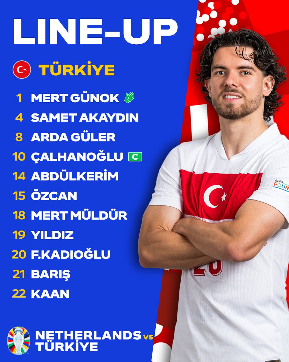 UEFAEURO's tweet photo. 🇹🇷

#EURO2024 | #NEDTUR https://t.co/tKtXla9bxB
