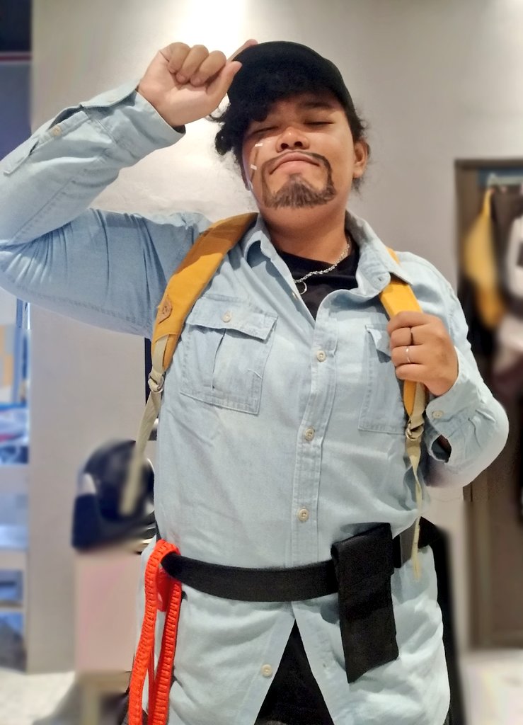 NadNerdz's tweet image. I was bored and I cosplayed kut. Gotta use a hat cuz my hair cannot stay in one place. #kurtfrankidv
#IdentityV #idv #idvkurt #exploreridv