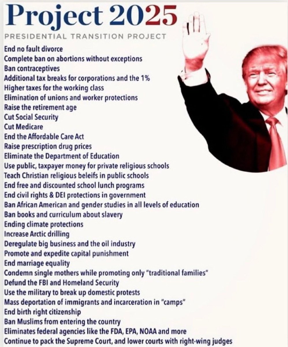 RocketLlama's tweet image. Project 2025 is monstrous in a way that goes so far past all political lines

VOTE AGAINST THIS- DO NOT SUPPORT THE REPUBLICAN PARTY THIS ELECTION