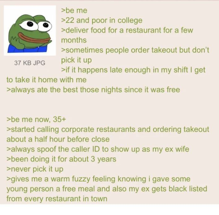 Greentext Poster tweet media