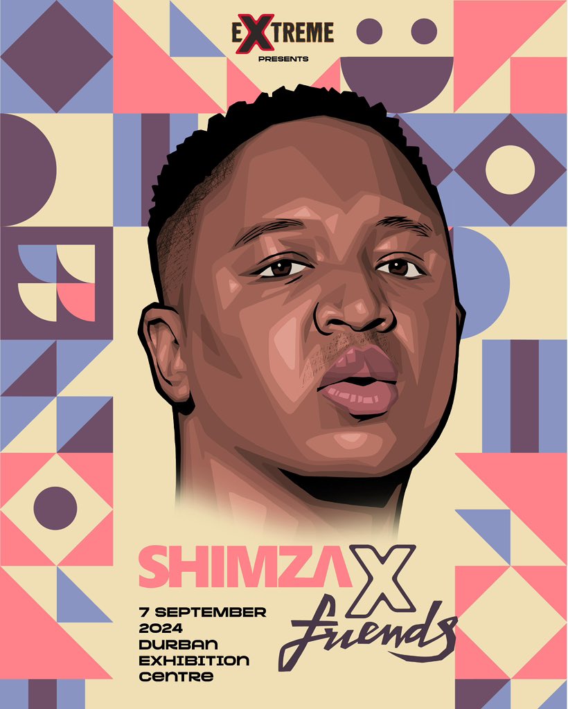Shimza01's tweet photo. After #HDJ2024 there’s #ShimzaXFriends in Durban on the 7th of September 🧨💥 https://t.co/xB460cOOjt