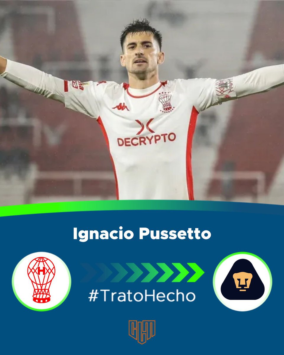 CLMerlo's tweet photo. 🚨[EXCLUSIVO] Ignacio Pussetto jugará en Pumas. 
ℹ️Con @BrianEPecora. Todos los detalles, aquí. ⤵️
https://t.co/e3hFGe1sAS https://t.co/n3cxY8Jvoe