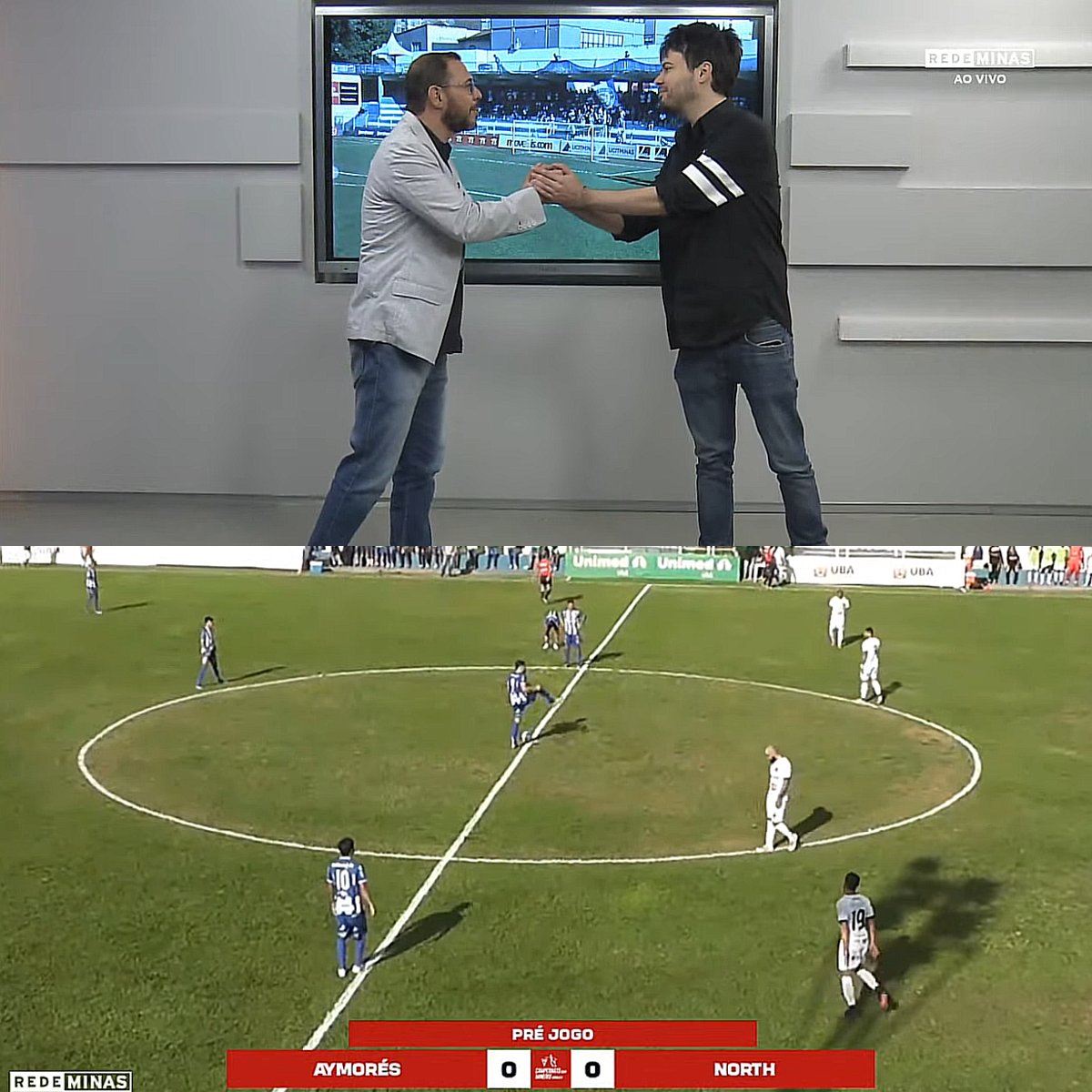 Estamos #AoVivo com a transmissão de <a href="/scaymores/">S.C. Aymorés ⭐</a> x North pelo Módulo II do #CampeonatoMineiro. Assista: youtube.com/watch?v=Fuvnql…