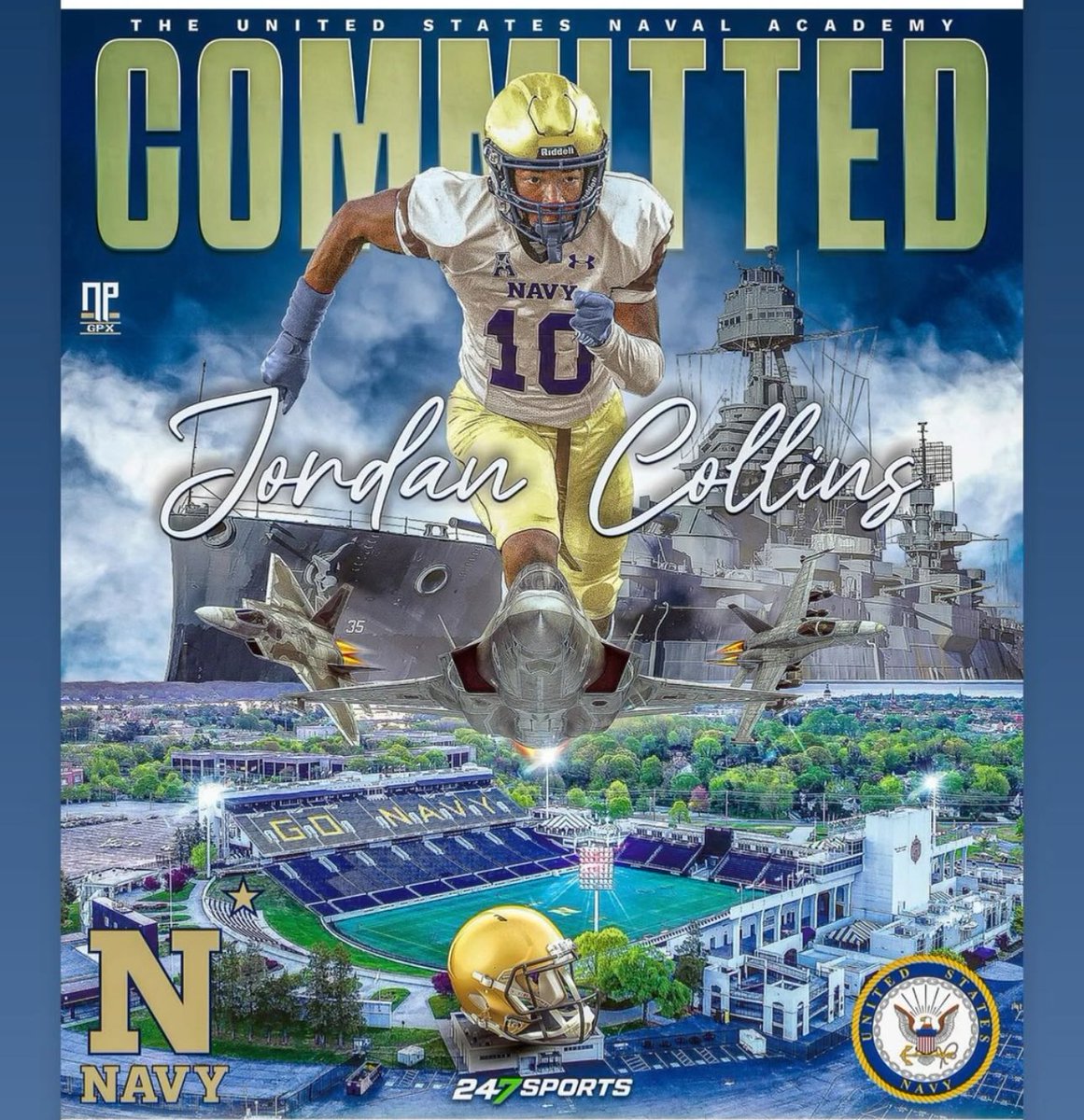 Coach Rich (@coachrichad) on Twitter photo Congrats to <a href="/jordanbcollins/">Bobby βJordanβ Collins</a> on his Navy Commitment!! <a href="/FootballSPHS/">South Pointe Football</a> <a href="/SPHSstallions/">South Pointe High School</a> <a href="/southpointeFBSC/">Coach Bobby Collins</a> <a href="/RHHerald/">Rock Hill Herald</a> <a href="/RockHillSchools/">Rock Hill Schools</a> <a href="/Coach_JDuncan/">Jimmy Duncan, CAA</a>
#StillSouthPointe Congrats to <a href="/jordanbcollins/">Bobby βJordanβ Collins</a> on his Navy Commitment!! <a href="/FootballSPHS/">South Pointe Football</a> <a href="/SPHSstallions/">South Pointe High School</a> <a href="/southpointeFBSC/">Coach Bobby Collins</a> <a href="/RHHerald/">Rock Hill Herald</a> <a href="/RockHillSchools/">Rock Hill Schools</a> <a href="/Coach_JDuncan/">Jimmy Duncan, CAA</a>
#StillSouthPointe