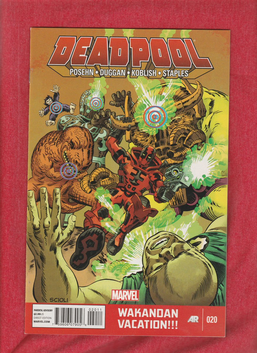 Lazydogcomics's tweet photo. Deadpool #20 

Marvel Comics ~  2013
#deadpool #wakandavacation #comicsforsale #comicsforsale🔥 #comics4sale #comics #dailycomic #comiccover #cheapcomics #igcomicfamily #igcomicbookcollectors #igcomicfam #igcomics #ebayseller #combineshipping https://t.co/On1DV2AxOe