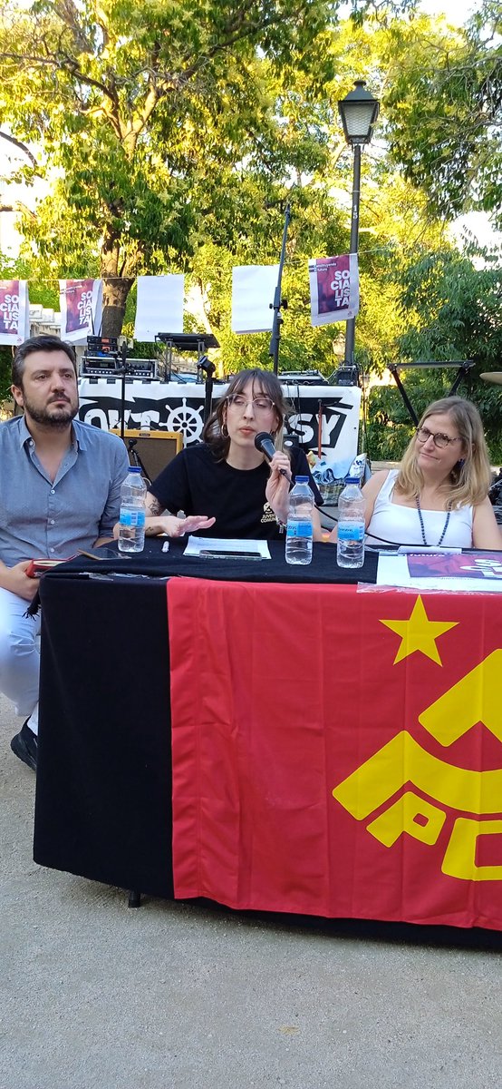 AngelG_Madrid's tweet photo. @margarita_sainz @elpcm @cserrano_hermo @PceSegovia Irina, de la @UJCEMadrid señala que estrategia de la Juve es aportar a la reconstrucción del Partido, para generar una dirección tanto política cómo teórica para la clase.
#FinDeCursoPCM https://t.co/hMZWAo2dIk