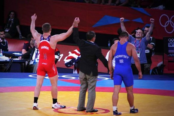 Great Pic from 2012 Olympics of 2 Olympic Champions
Penn State/NLWC HC, Cael Sanderson in the corner when Jake Varner became an Olympic Champion
Jake will be in the corner as NLWC HC at this year's Olympics
Can't wait to see a Pic like this of Jake
<a href="/JakeVarner211/">Jake Varner</a> <a href="/caelsanderson/">Cael Sanderson</a>