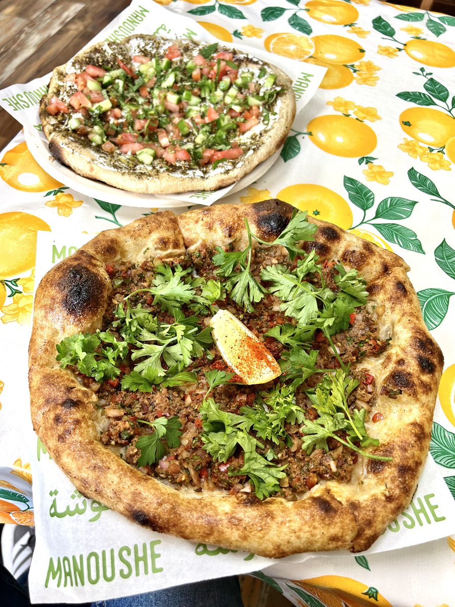 The Lahm Bi Ajeen <a href="/zandzdc/">Z&Z</a> in Rockville is so freaking delicious. I can't believe it's taken me so long to get here!  Thanks so much for the hospitality!