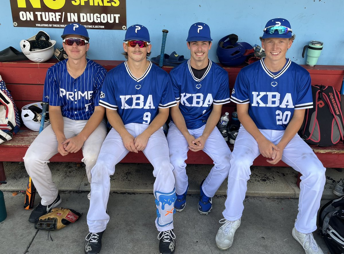 KBA Prime Swift / Cadle (@kbaprime2025) on Twitter photo 15 runs on 15 hits in a 15-7 win this afternoon.
<a href="/PaxtonHarper34/">Paxton Harper</a> 2 for 2
<a href="/Chase52590725/">Chase Wheeler</a> 2 for 3
<a href="/schutt_devin/">Devin Schutt</a> 3 for 4
<a href="/Caleb_Cadle/">Caleb</a> 3 for 4 (home run and triple) 15 runs on 15 hits in a 15-7 win this afternoon.
<a href="/PaxtonHarper34/">Paxton Harper</a> 2 for 2
<a href="/Chase52590725/">Chase Wheeler</a> 2 for 3
<a href="/schutt_devin/">Devin Schutt</a> 3 for 4
<a href="/Caleb_Cadle/">Caleb</a> 3 for 4 (home run and triple)