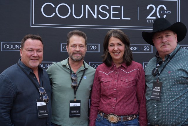 Counselpa's tweet photo. Thank you all so much for joining us at our second annual #CalgaryStampede Rooftop Reception. We had a blast thanks to all of you and can't wait till the next one. Yahoo! 🤠 https://t.co/p8AbqxJpgm