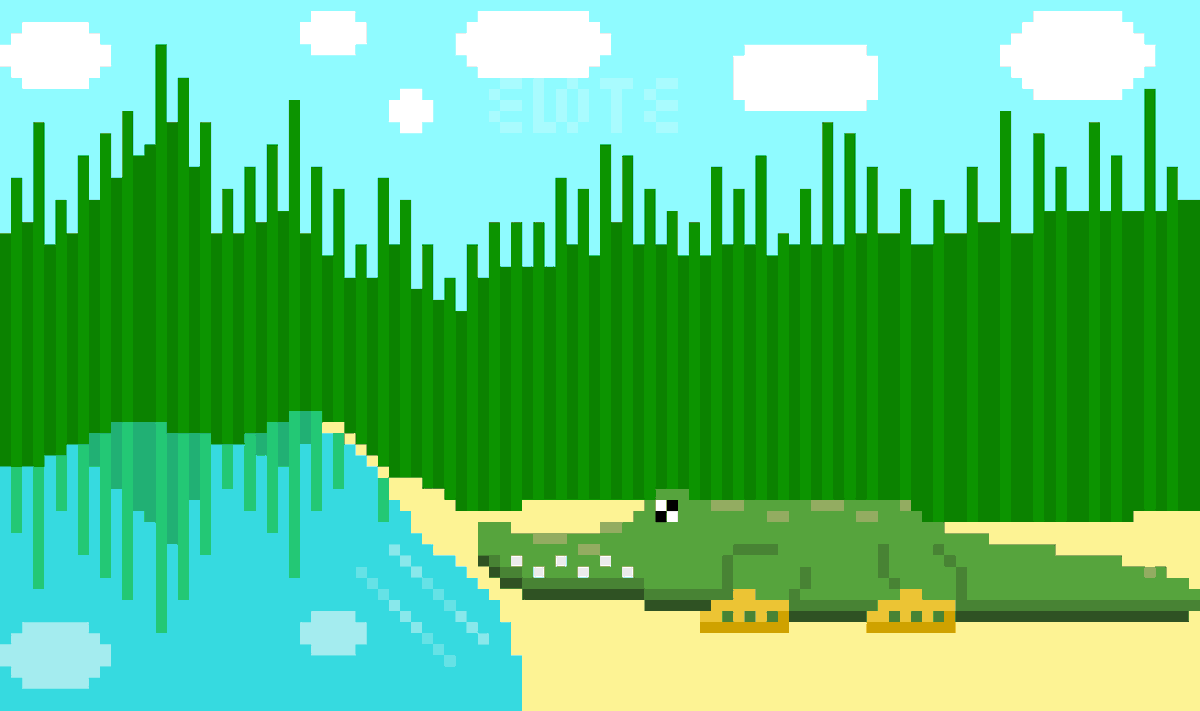 Elote5470's tweet photo. Un crocscodrillo https://t.co/5GPODylWlq