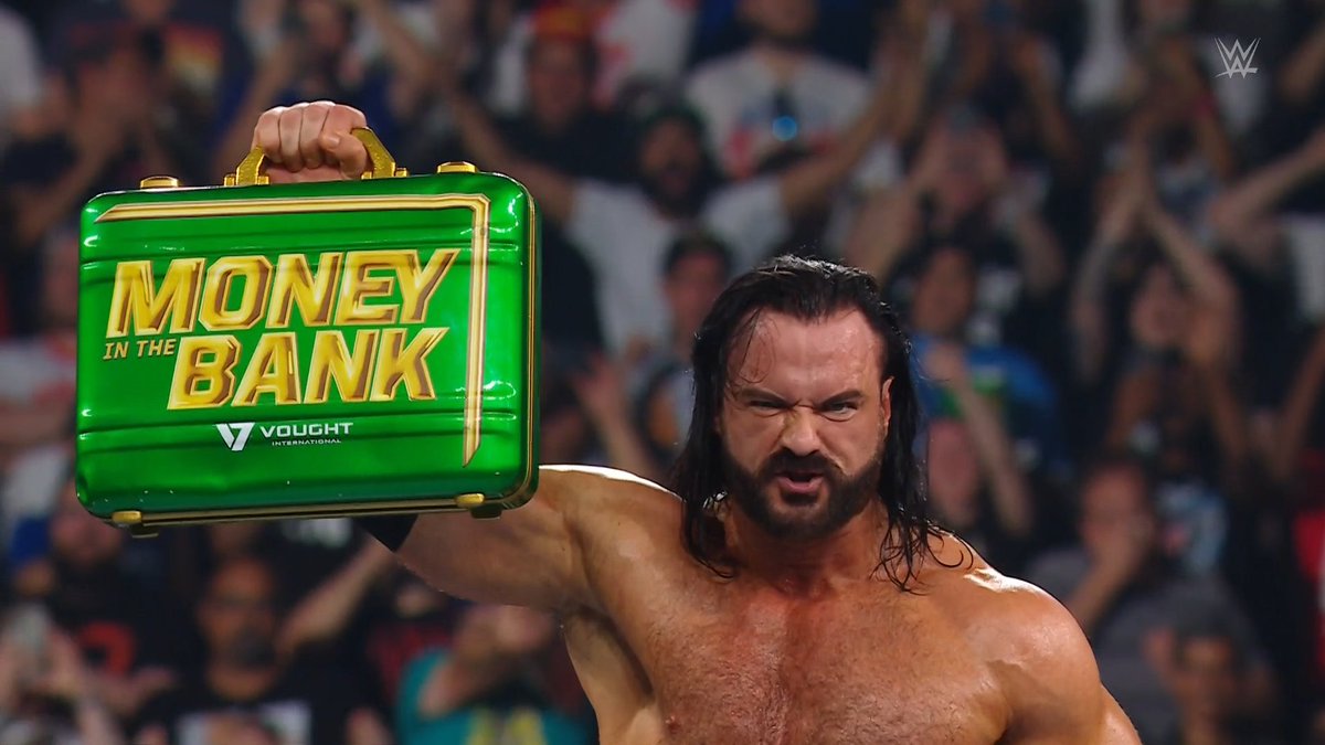 WWE's tweet image. MCINTYRE IN THE BANK

#MITB