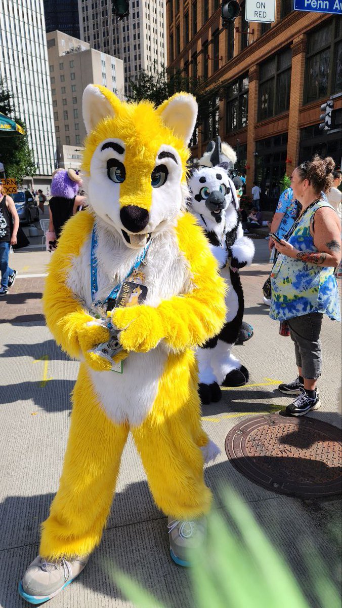 Block partying it up   stay hydrated