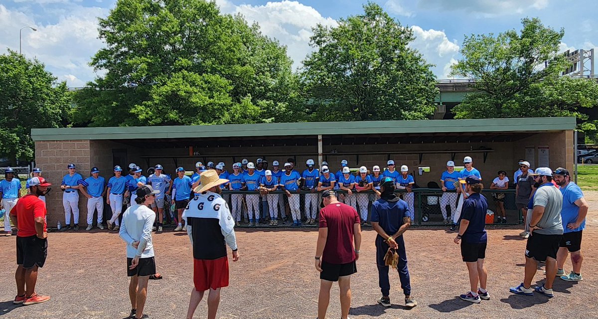 Day 1 at the @AndersonMonarch Diamonds in the Rough College Showcase Team Camp ✅️