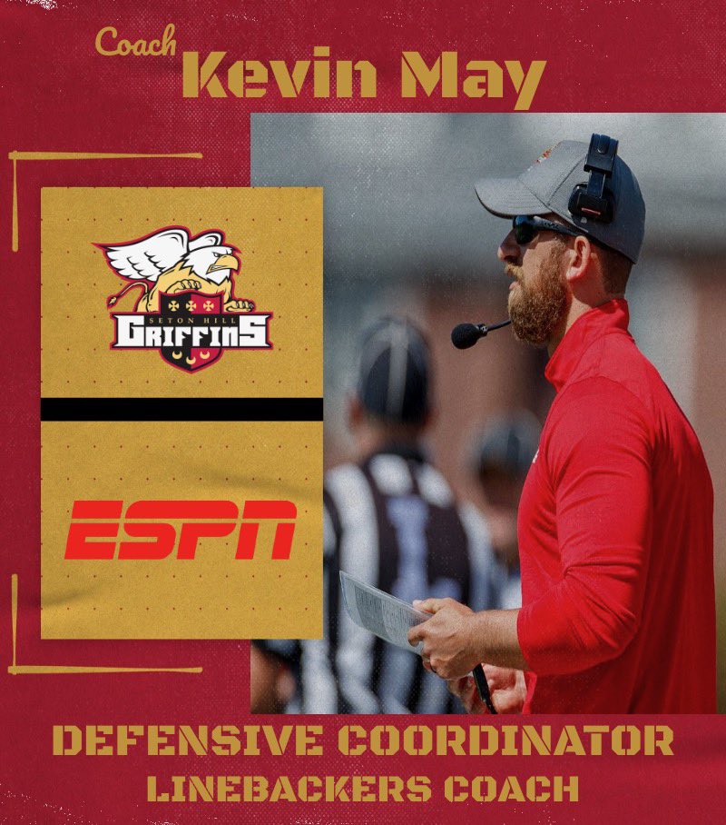 Awesome to see an <a href="/espn/">ESPN</a> ARTICLE on our GREAT Defensive Coordinator <a href="/CoachKevinMay/">Coach Kevin May</a> ❗️🔥

espn.com/college-footba…

Why not come play for the best in the COUNTRY❓👀 

#CODERED | #TheGriffinWay | #CPCW | #Come25etonHill