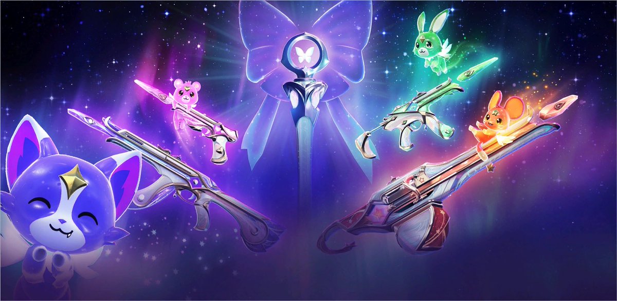 im giving away the evori dream wings bundle to ONE special person!
 
how to enter:
- follow me
- retweet this post
- comment your fav animal and why ^_^

GIVEAWAY ENDS JULY 13TH

#VALORANT #valtwt #giveaway