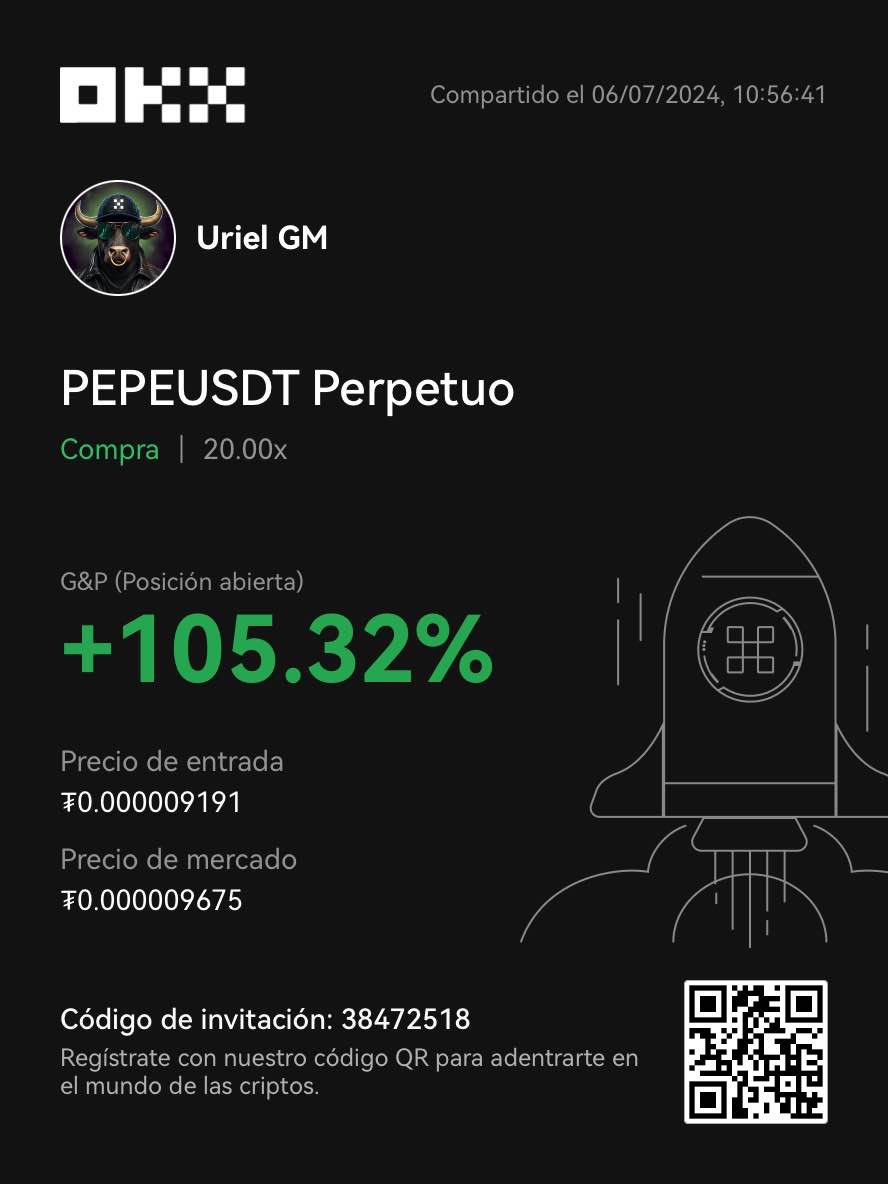 CS_Trad1ng's tweet photo. 🟢 𝗣𝗥𝗢𝗙𝗜𝗧𝗦 #PEPE #cryptomonedas #cryptocurrency
Trading Server: https://t.co/RhhtlDIq7C https://t.co/SaKy2eJPFp