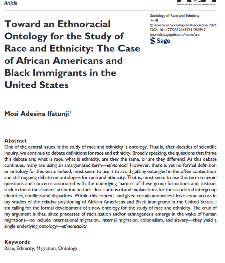 PRBA_ISR's tweet photo. New #NSALDATA article from former @PRBA_ISR post-doc and @TheMCUAAAR scientist Mosi Ifatunji @ifatunji. @RCMARCC @RCGD_ISR @umisr @RyonCobb @SandyDarity @DarrickHamilton @learothawms @doc_thoughts @christinajcross @ChristyLErving @CCollinsPhD @ProfessorTD @SeatonEleanor https://t.co/UgL5PHWW0M